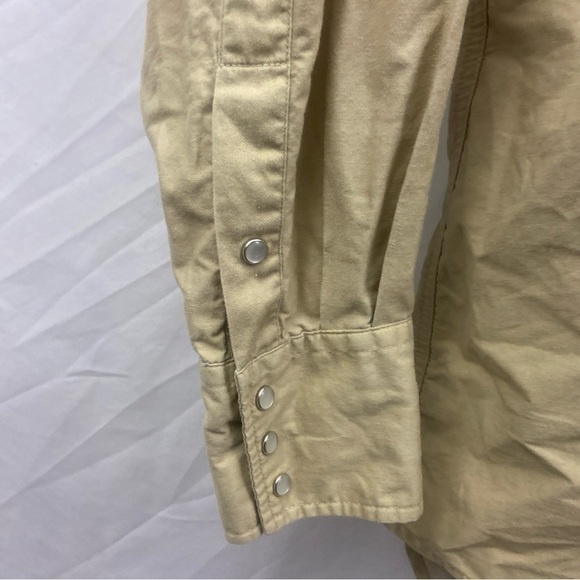 Cumberland Outfitters Unique Pearl Snap Western Shirt Aztec Men's Size LARGE - Picture 7 of 11